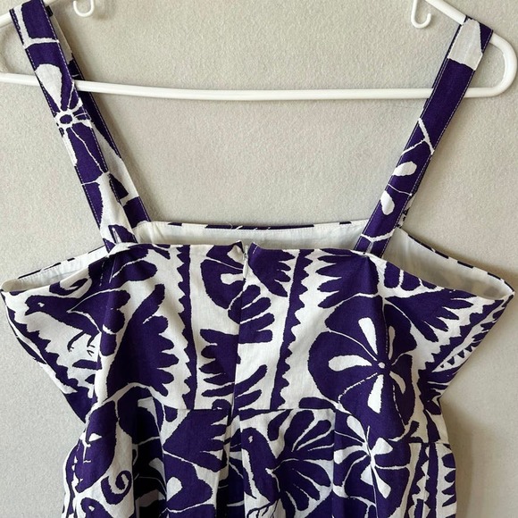 Anthropologie Corey Lynn Calter Violet Maxi Linen Dress Size M - Picture 6 of 9